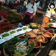 บรรยากาศ ตลาดน้ำสุขใจ