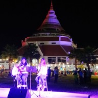 บรรยากาศ ตลาดน้ำสุขใจ