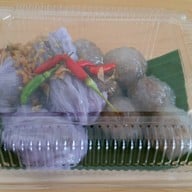 เมนูของร้าน สาคูไส้หมู แม่กี ราชวัตร