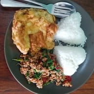 เมนูของร้าน เจ๊น้อย ต้มเลือดหมู ท่าเรือ