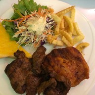 เมนูของร้าน เอ็มพีสเต็กเฮ้าส์ (มีข้าวกล่องด้วย)