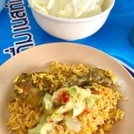 เมนูของร้าน ข้าวหมกไก่แม่เขียวท่าม้า