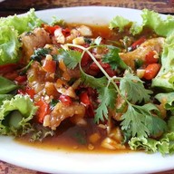 เมนูของร้าน บ้านเชฟแบงค์