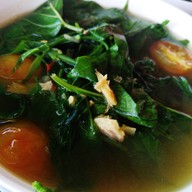 เมนูของร้าน ลาบไก่บ้านโฮ่ง (ลูกสาว)