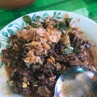 เมนูของร้าน ร้านลาบคนเมือง ป่าไผ่