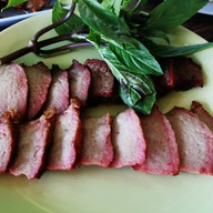 เมนูของร้าน ลาบไก่บ้านโฮ่ง (ลูกสาว)