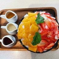เมนูของร้าน Pancake Corner