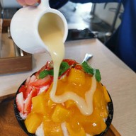 เมนูของร้าน Pancake Corner
