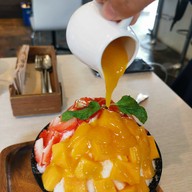 เมนูของร้าน Pancake Corner