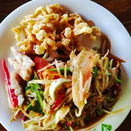 เมนูของร้าน นิว ไก่ย่างบัวตอง 2 สามแยกวิเชียรบุรี