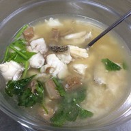 เมนูของร้าน เฮียหวาน ข้าวต้มปลา สาทร