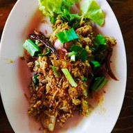 เมนูของร้าน นิว ไก่ย่างบัวตอง 2 สามแยกวิเชียรบุรี