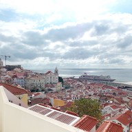 บรรยากาศ Miradouro de Santa Luzia