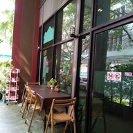 หน้าร้าน KMITL 12 รุ่นโหล Coffee โรงอาหารเอ คณะวิศวกรรมศาสตร์