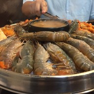 เมนูของร้าน กุ้งเต้นไม่ทันแดก ปลาส้มทอดกรอบ น้ำพริก กุ้งเต้นไม่ทันแดก รังสิต คลอง1