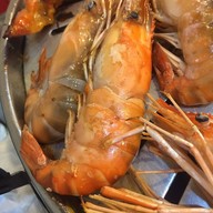 เมนูของร้าน กุ้งเต้นไม่ทันแดก ปลาส้มทอดกรอบ น้ำพริก กุ้งเต้นไม่ทันแดก รังสิต คลอง1