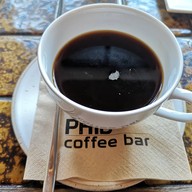 เมนูของร้าน PH1b Coffee Bar