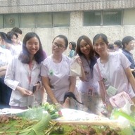 บรรยากาศ ไก่ทอดพริกตลาดนัดมศว.