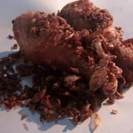 เมนูของร้าน ไก่ทอดพริกตลาดนัดมศว.