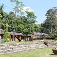 บรรยากาศ น้ำพุร้อนโป่งกวาว
