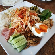 เมนูของร้าน ส้มตำสามมะ (Delivery)