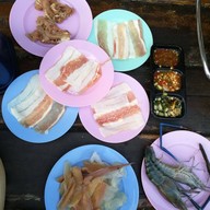 เมนูของร้าน ชาบูในสวน