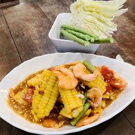 เมนูของร้าน ร้อยยำตำถาด ราษฎร์บูรณะ10