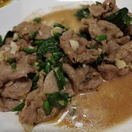 เมนูของร้าน บ้านกลางกรุง