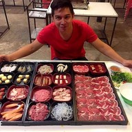 เมนูของร้าน เจ๊ติ๊กบุฟเฟ่ต์