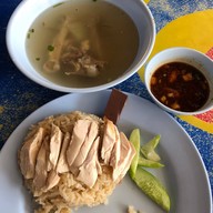 เมนูของร้าน ข้าวมันไก่ไหหลํา บางแก้ว
