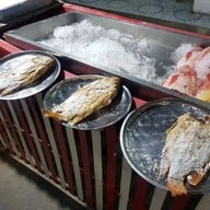 เมนูของร้าน อาป๋ากุ้งย่างเกาหลี