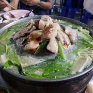 เมนูของร้าน อาป๋ากุ้งย่างเกาหลี