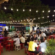 บรรยากาศ ชาบูเสียบไม้  ตลาดนัดสายไหม
