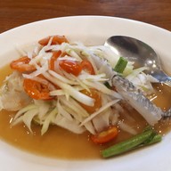 เมนูของร้าน ลาบเป็ดชัยนาท