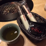 เมนูของร้าน Yakiniku Toraji Param Shiodome
