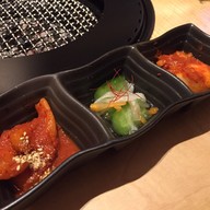 เมนูของร้าน Yakiniku Toraji Param Shiodome