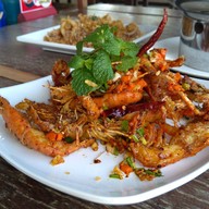 เมนูของร้าน วังกุ้งเผา