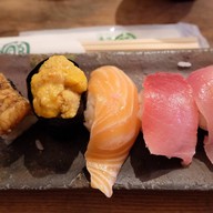 เมนูของร้าน Sushi Endou Jyo-Maze Osaka fish market