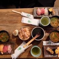 เมนูของร้าน Sushi Endou Jyo-Maze Osaka fish market