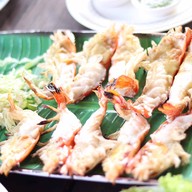เมนูของร้าน บ้านไม้ริมน้ำ แปดริ้ว