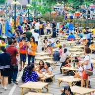 บรรยากาศ ตลาดน้ำบ้านพรุ