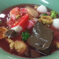 เมนูของร้าน มนัสนันท์(ลือชา)ก๋วยเตี๋ยวลูกชิ้นปลา ราชพฤกษ์