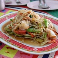 เมนูของร้าน เจ๊นางตำสารพัดลูกแม่ทิพย์ส้มตำเจ้าเก่า