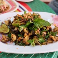 เมนูของร้าน เจ๊นางตำสารพัดลูกแม่ทิพย์ส้มตำเจ้าเก่า