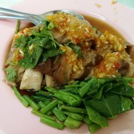 เมนูของร้าน ข้าวขาหมูเจ๊แอน ซอยสามเสน 28