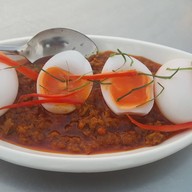 เมนูของร้าน ครัวคุณกุ้งแพริมน้ำ อ่างทอง