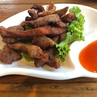 เมนูของร้าน อีสาน ญวน โครงการ CDC เลียบทางด่วนรามอินทรา