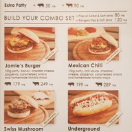 เมนู Jamie's Burgers The EmQuartier