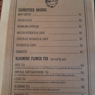 เมนู Koffee Park