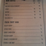 เมนู Koffee Park